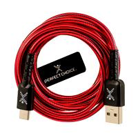 [CB-2930] CABLE USB TIPO A A TIPO C CARGA RAPIDA PARA SMARTPHONE O TABLET 1.8 METROS PERFECT CHOICE