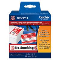 [CN-3184] ETIQUETA CONTINUO BROTHER DK2251 BLANCA BROTHER DK2251