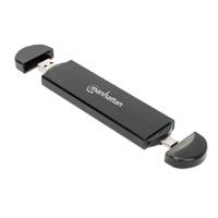 [CS-850] GABINETE MANHATTAN,USB A SDD M.2 NVME Y SATA, TIPO-C MACHO Y TIPO-A MACHO, PARA SSDS 2230 MANHATTAN 130639