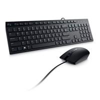 [KB-927] KIT TECLADO Y MOUSE DELL KM300C | ALAMBRICO DE 105 TECLAS EN ESPAÑOL COLOR NEGRO