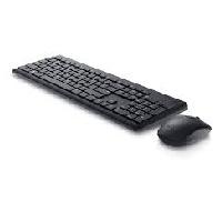 [KB-935] KIT TECLADO Y MOUSE KM3322W INALAMBRICO DELL EN ESPAÑOL MODELO COLOR NEGRO 580 DELL 580-AKCU
