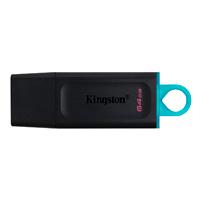 [RAM-3537] MEMORIA FLASH USB KINGSTON DATA TRAVELER EXODIA 64GB GEN 1 3.2 TIPO A NEGRO C KINGSTON DTX/64GB