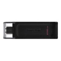 [RAM-4059] MEMORIA FLASH USB KINGSTON DATA TRAVELER 70 256GB GEN 1 3.2 TIPO C NEGRO (DT70 KINGSTON DT70/256GB